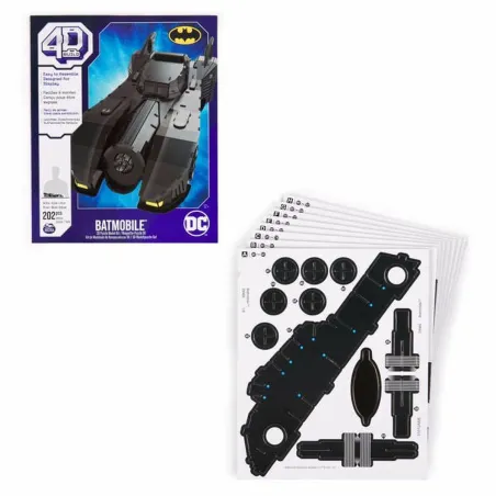 3D Puzlė Batmobile 202 Dalys